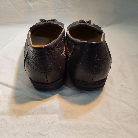 Doctor Scholl's womens leather tassel loafer shoes size 8 m - Picture 2 of 5